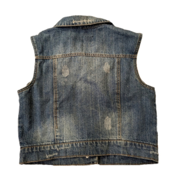 Denim Vest woman's size Large - Picture 4 of 6